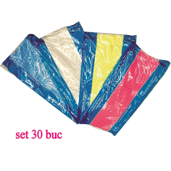 Imagine Mantale protectie vopsit 85 x 108cm, unica folosinta set 30 buc Galbene - ROIAL
