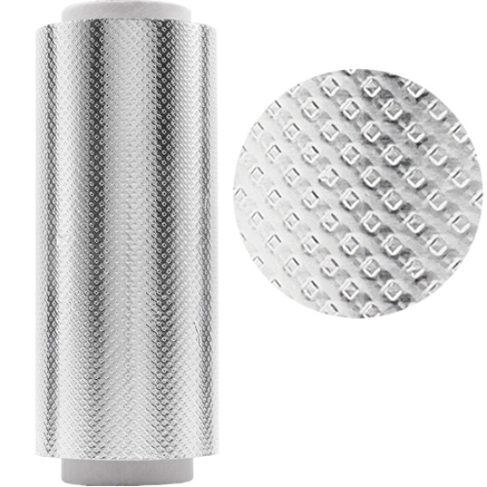 Imagine Folie aluminiu Embosata vopsit suvite 15cm x 100metri - PREMIUM