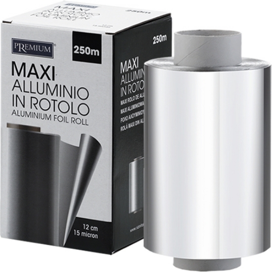 Imagine Folie aluminiu vopsit suvite 12cm x 250metri - PREMIUM