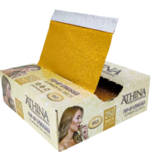 Imagine Folie aluminiu POP-UP Embosata 12,7 x 27,9cm AURIE 250buc - ATHINA
