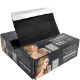Imagine Folie aluminiu POP-UP Embosata 12,7 x 27,9cm NEAGRA 250buc - ATHINA
