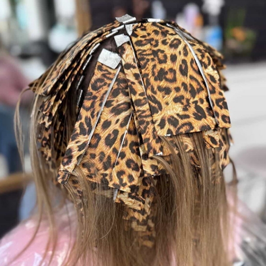 Imagine Folie aluminiu POP-UP Embosata 12,7 x 27,9cm ANIMAL PRINT 250buc - ATHINA