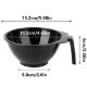 Imagine Bol profesional vopsit gradat antiderapant 450 ml - Black