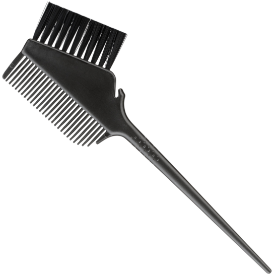 Imagine Pensula profesionala cu pieptene pentru vopsit - Medium Black - PROFESSIONAL